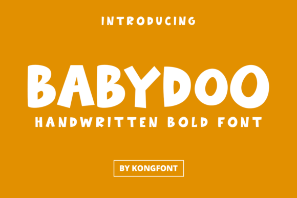 Babydoo Font: Playful Branding for Small Business