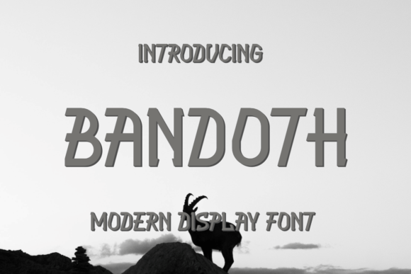 Bandoth Font: Modern Display Typography for Digital Campaigns