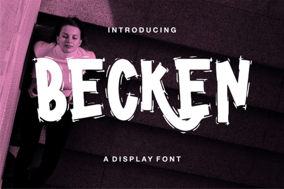Becken Font: Bold Display Type for Small Business Branding