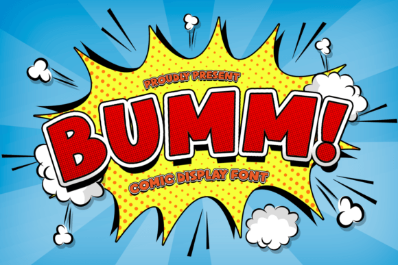 Bumm Font: Retro Charm for Handmade Labels