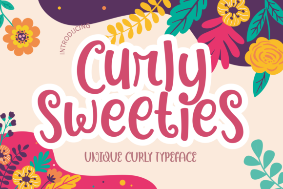 Curly Sweeties Font: Elevating Campaign Visuals