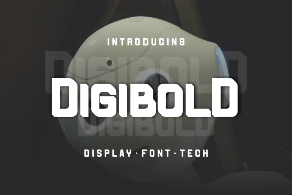 Digibold Font: A Modern Display Typeface for Editorial Design
