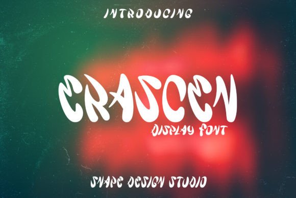 Erascen Font: A Quirky Display Typeface for Makers