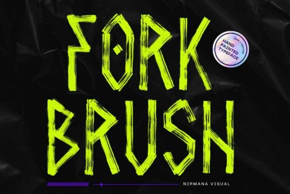 Fork Brush Font Review: Modern Display Type for Branding