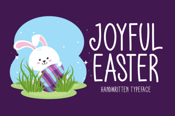 Joyful Easter Font: A Branding Upgrade for Small Business