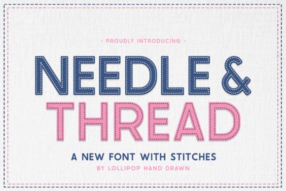 Needle and Thread Font: Elevating Small Business Branding