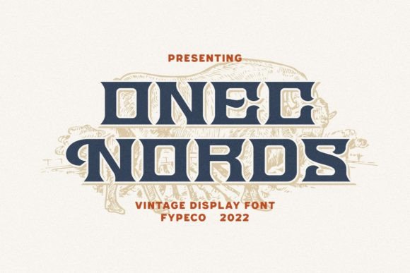 Onec Nords Font: A Designer’s Take on Retro Branding
