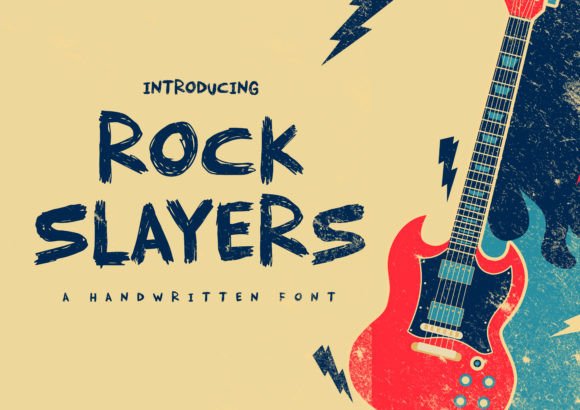 Rock Slayers Font Review: Bold Display Type for Campaigns