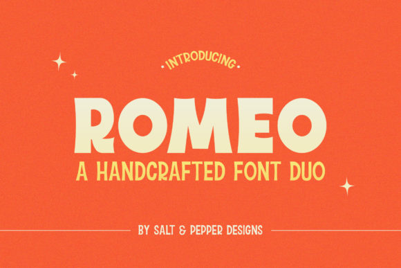 Romeo Duo Font: Vintage Charm for Editorial Design