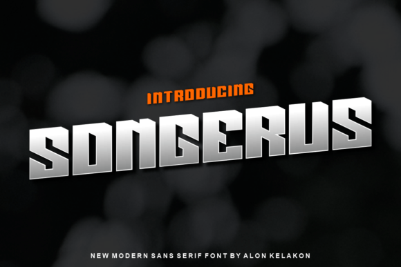Songerus Font: Modern Branding for Small Business