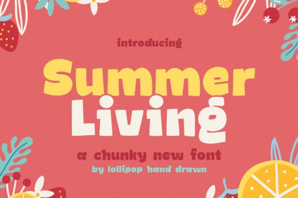 Summer Living Font: Adding Playful Display Type to Web Layouts